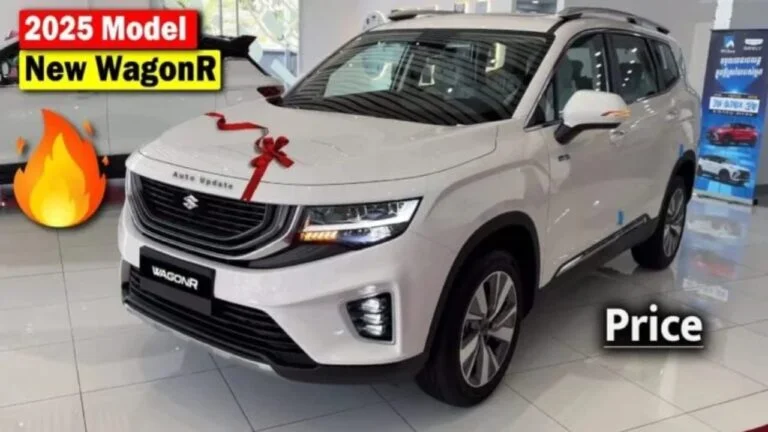 Maruti Suzuki WagonR 2025 Launched – 39KMPL Mileage, 6 Airbags, Push Start & Smart Infotainment at ₹3.45 Lakh!