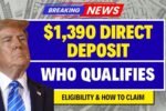 $1,390 Direct Deposit Relief