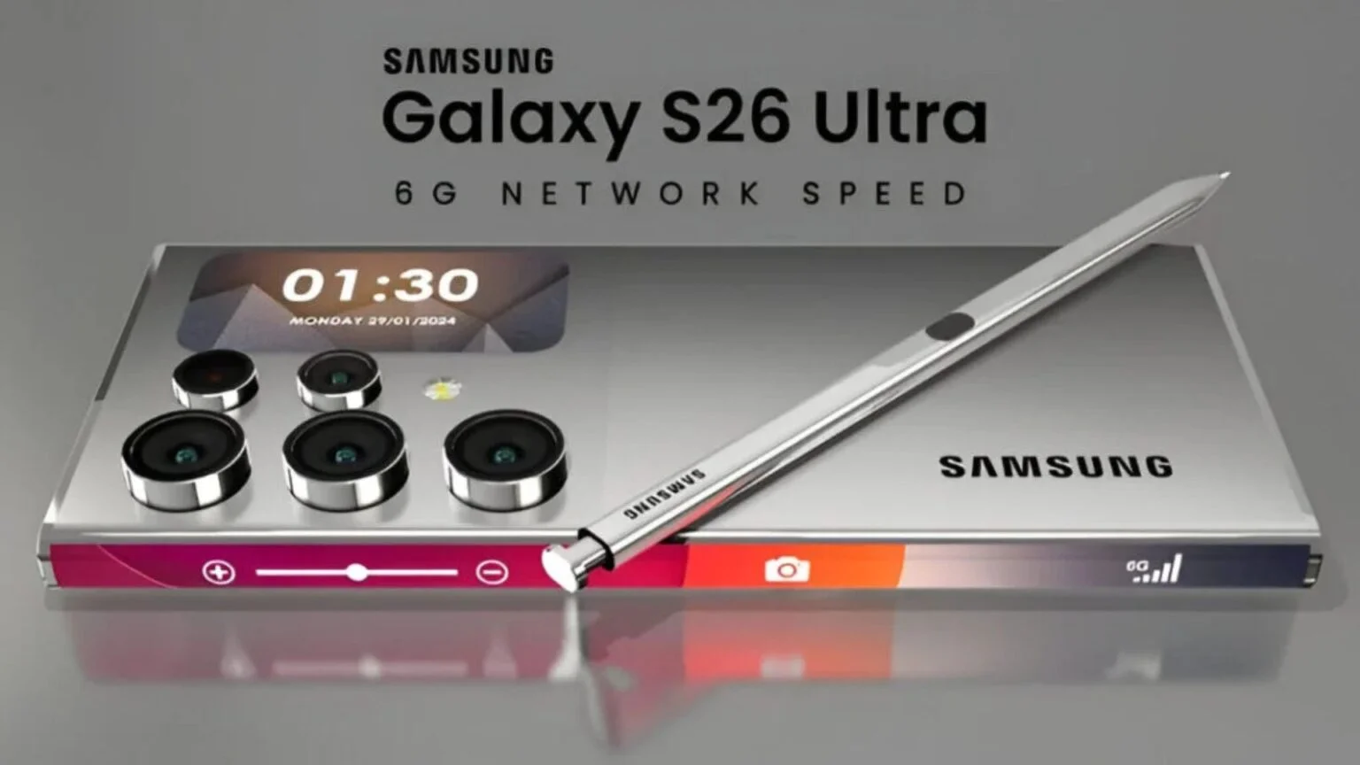 Samsung Galaxy S26 Ultra 5G Revealed: 420MP Camera, 16GB RAM & 180W Fast Charging